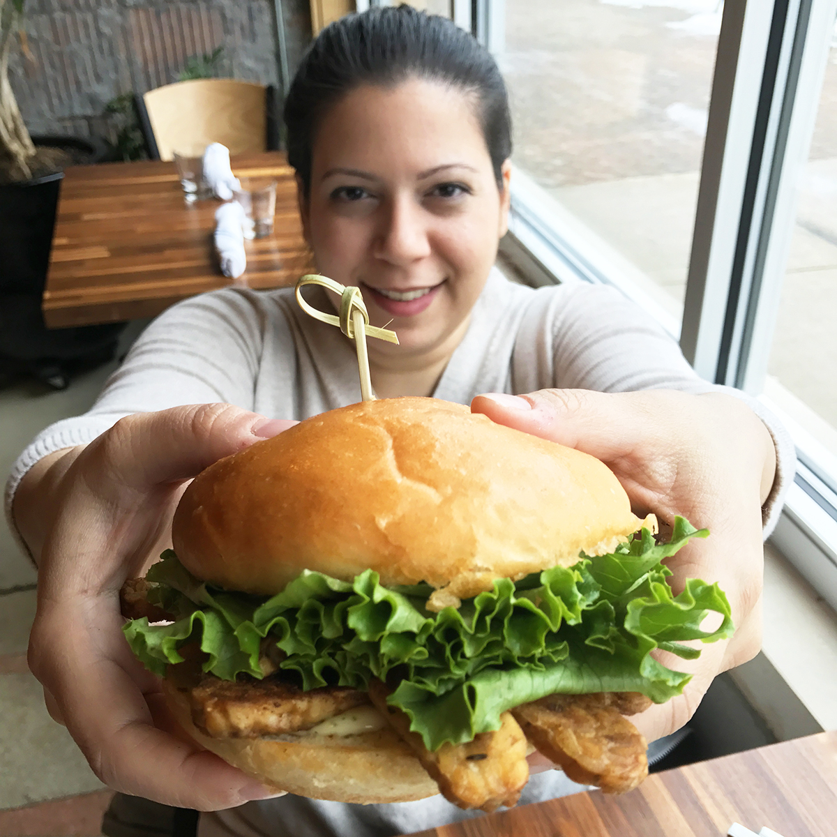 tempeh burger