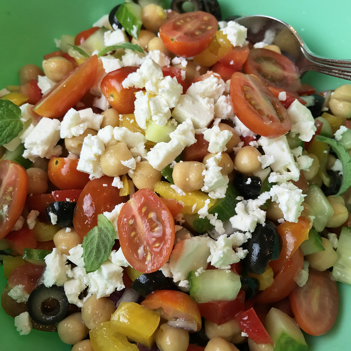 chickpea salad recipe