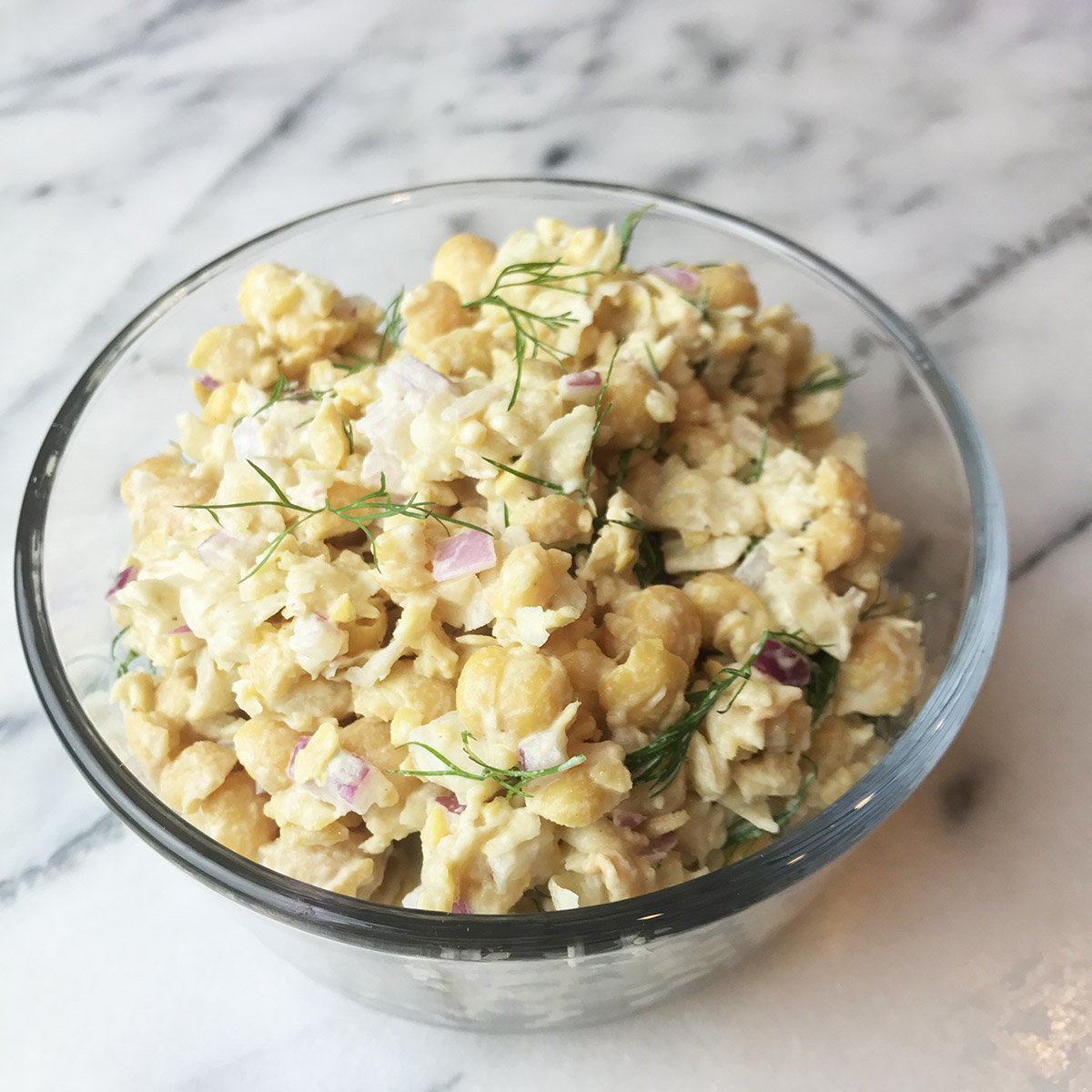 vegan chickpea salad recipe