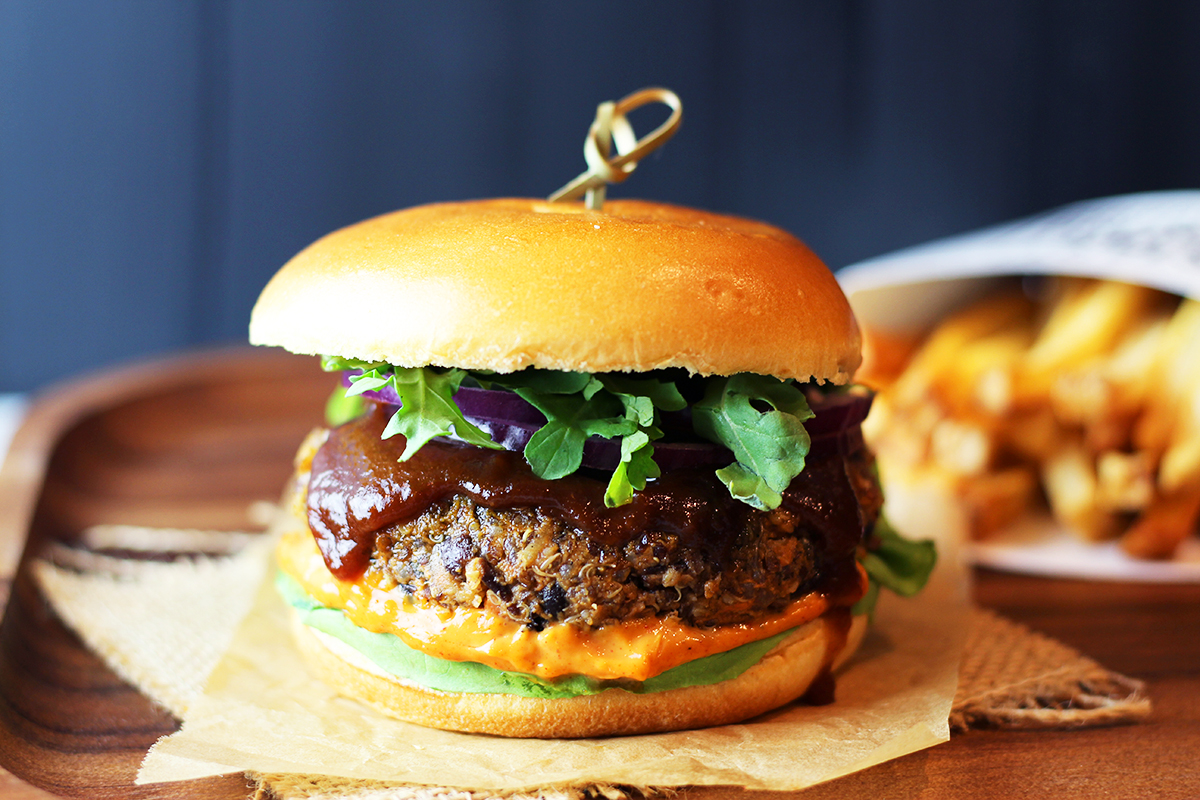 vegan black bean burger recipe