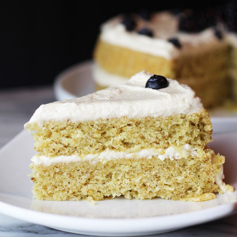 Vegan Gluten Free Vanilla Cake Recipe | Start Eating Organic